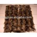 raccoon dog front leg fur plate